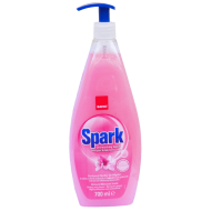 Detergent lichid de vase Sano Spark migdale, 700 ml, cu pompiță